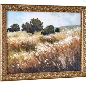 Home Decor Collection Calm Meadow Landscape Wall Art, Nature Canvas Print